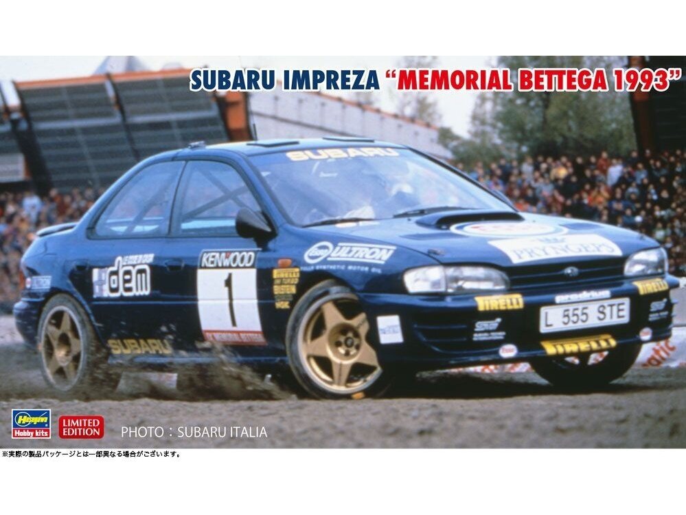 Hasegawa - Subaru Impreza "Memorial Bettega 1993", 1/24, 20768 Hasegawa - Subaru Impreza "Memorial Bettega 1993", 1/24, 20768