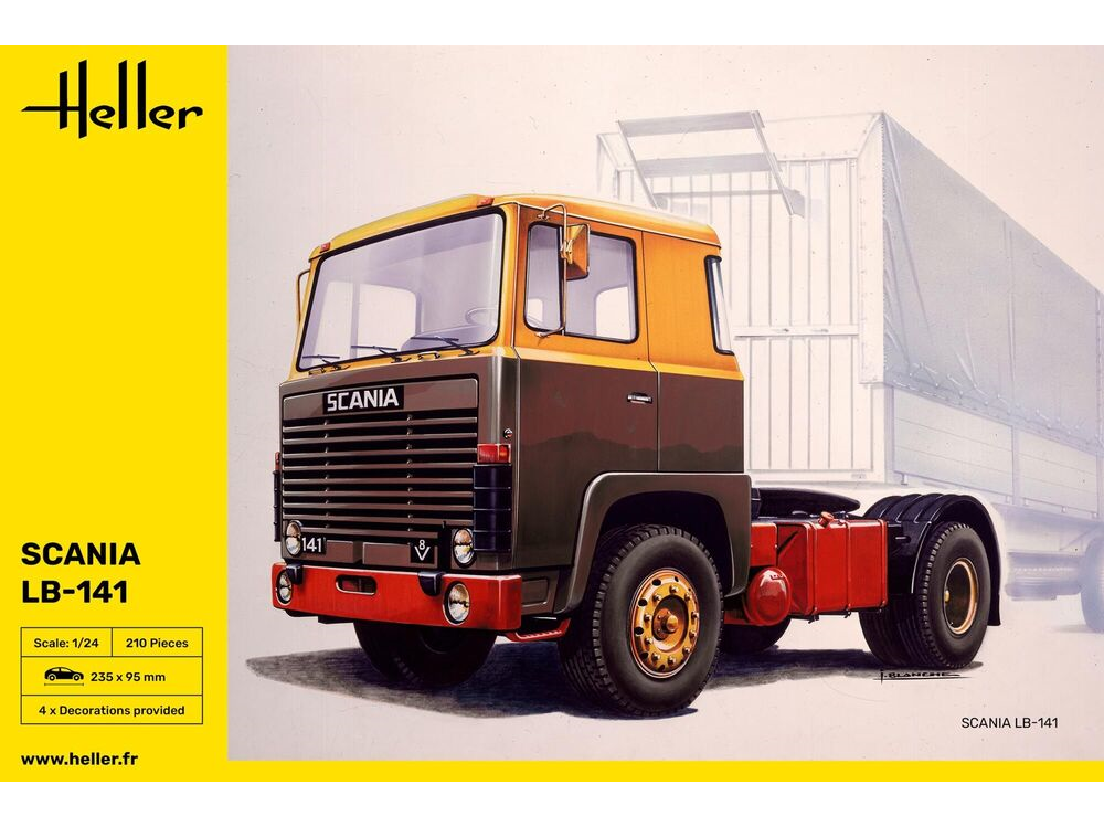 Heller - Scania LB-141, 1/24, 80773 Heller - Scania LB-141, 1/24, 80773