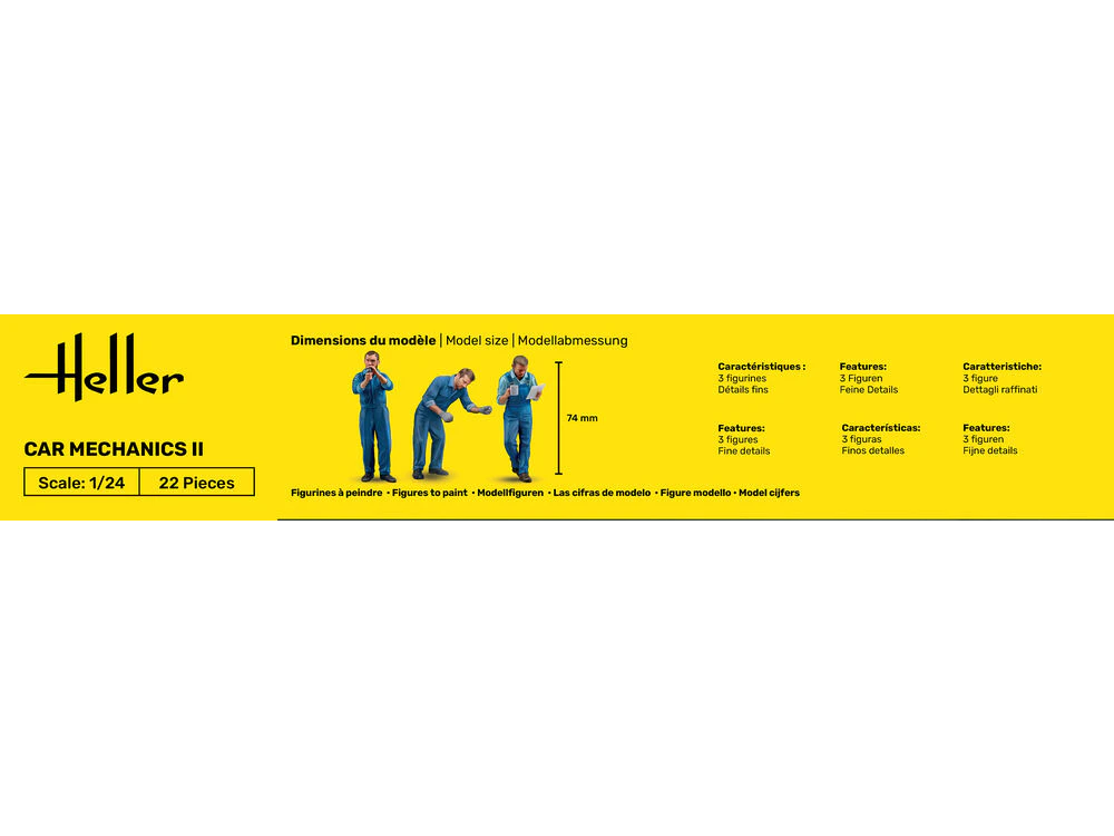 Heller - Car Mechanics II, 1/24, 82756 2 Heller - Car Mechanics II, 1/24, 82756 2
