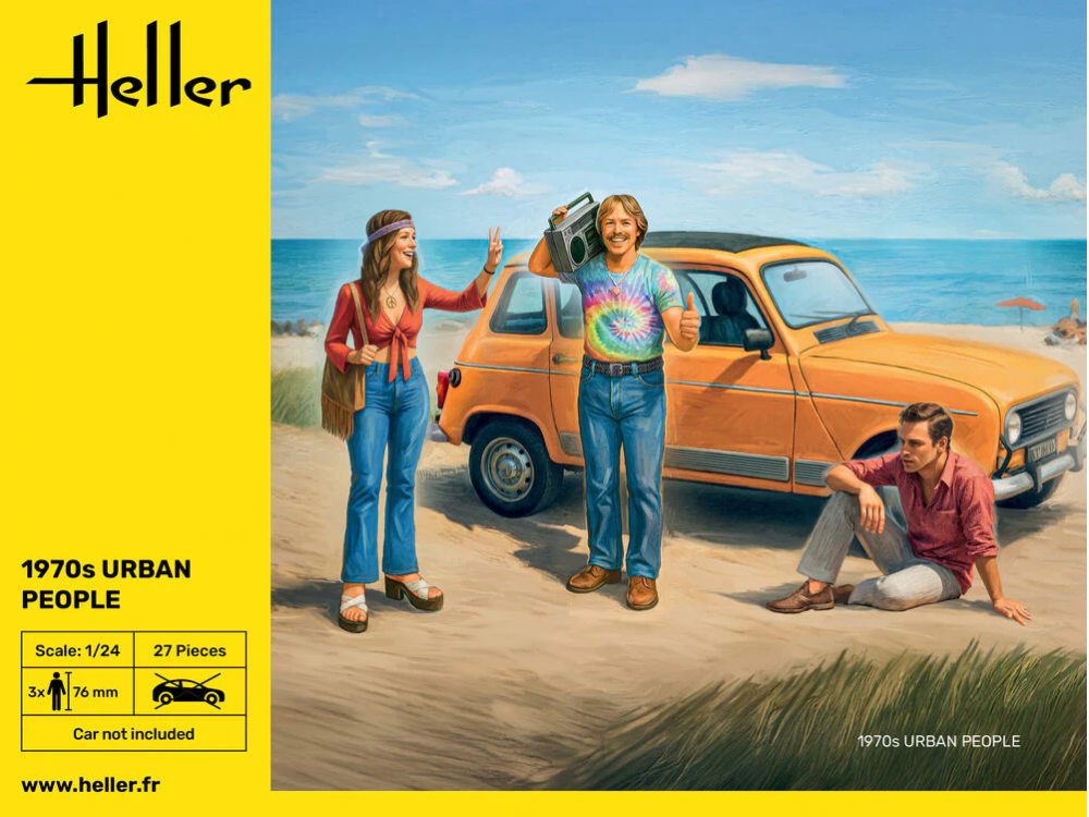 Heller - 1970s Urban People, 1/24, 82757 Heller - 1970s Urban People, 1/24, 82757