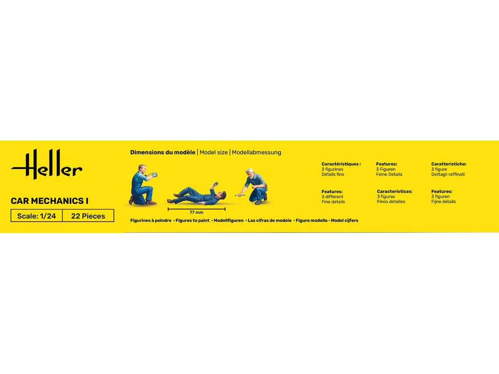 Heller - Car Mechanics I, 1/24, 82755 2 Heller - Car Mechanics I, 1/24, 82755 2