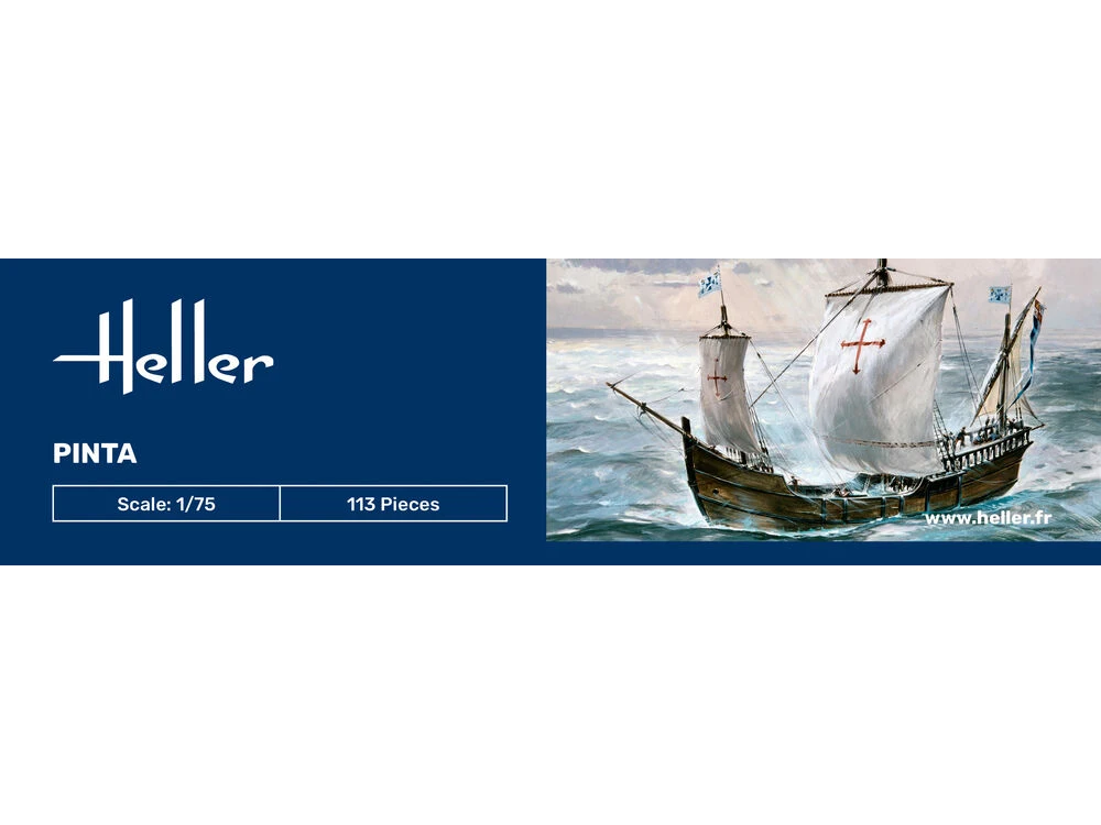 Heller - Caravel Pinta, 1/75, 80816 3 Heller - Caravel Pinta, 1/75, 80816 3