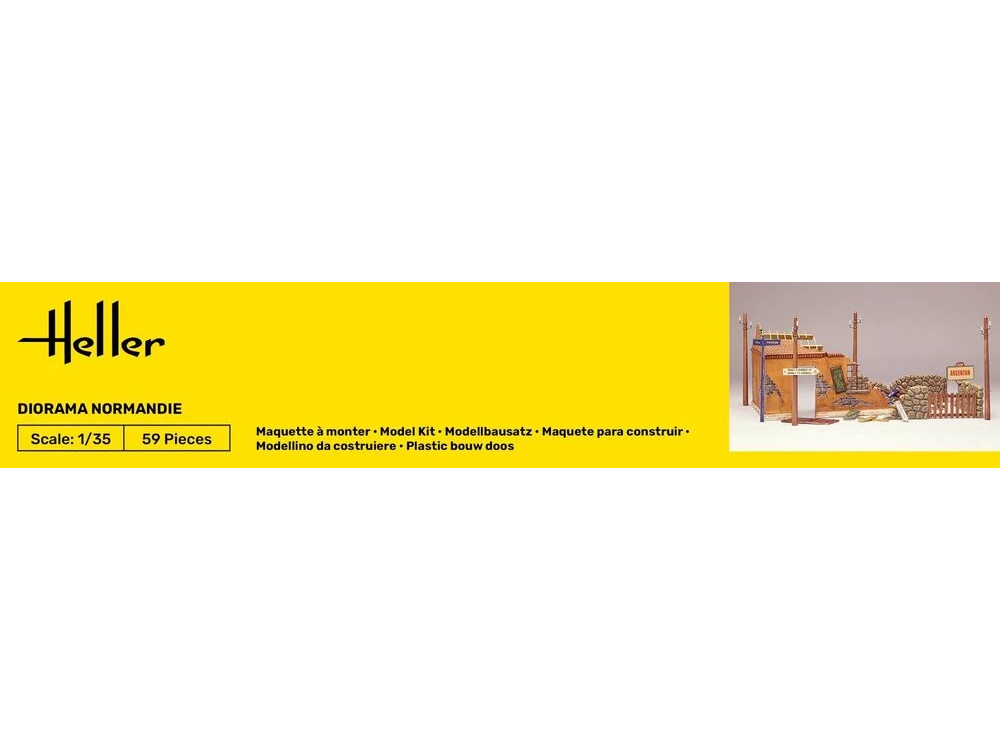 Heller - Diorama Normandie, 1/35, 81250 2 Heller - Diorama Normandie, 1/35, 81250 2