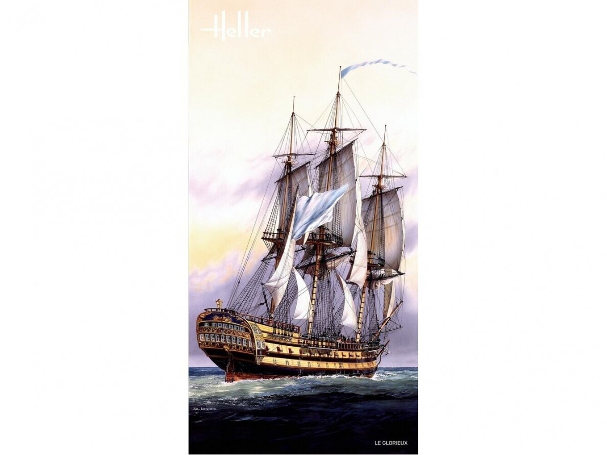 Heller - Ship of the line Le Glorieux, 1/150, 80889 Heller - Ship of the line Le Glorieux, 1/150, 80889