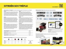 Heller - Citroën 5CV Trefle, 1/24, 80702