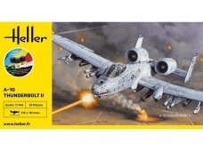 Heller - Fairchild-Republic A-10 Thunderbolt II dovanų komplektas, 1/144, 56912