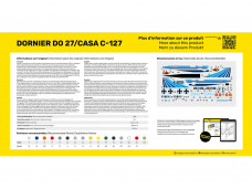 Heller - Dornier Do 27 / CASA C-127 dāvanu komplekts, 1/72, 35304