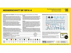 Heller - Messerschmitt Bf 109 K-4 Dovanų komplektas, 1/72, 56229