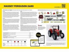 Heller -Massey Ferguson 2680 Starter Set, 1/24, 57402