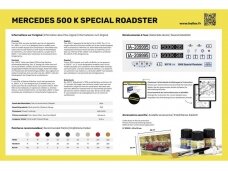 Heller - 500 K Special Roadster dovanų komplektas, 1/24, 56710