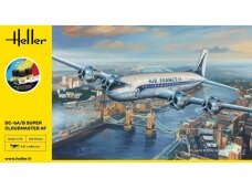 Heller - Douglas DC-6A/B Super Cloudmaster AF Dovanų komplektas, 1/72, 56315