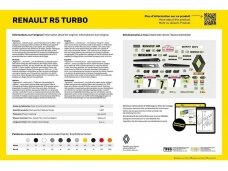 Heller - Renault R5 Turbo dāvanu komplekts, 1/24, 56717