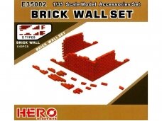Hero Hobby Kits - Brick Wall Set, 1/35, E35002