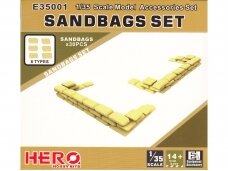 Hero Hobby Kits - Sandbags Set, 1/35, E35001