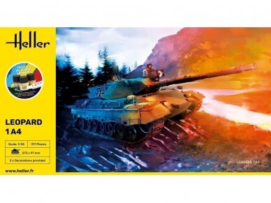 Heller - LEOPARD 1A4 dāvanu komplekts, 1/35, 57126