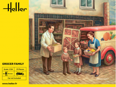 Heller - Grocer Family, 1/24, 82758 Heller - Grocer Family, 1/24, 82758