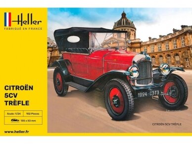 Heller - Citroën 5CV Trefle, 1/24, 80702
