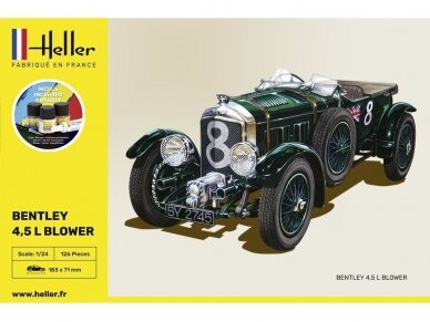 Heller - Bentley 4.5 L Blower dāvanu komplekts, 1/24, 56722 Heller - Bentley 4.5 L Blower dāvanu komplekts, 1/24, 56722