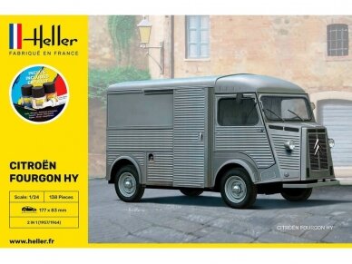 Heller - Citroën Fourgon HY dāvanu komplekts, 1/24, 56768