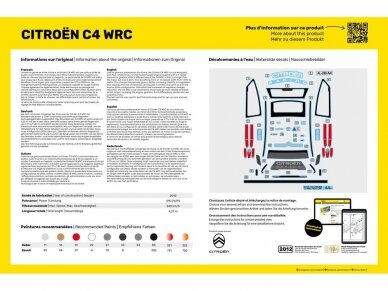 Heller - Citroen C4 WRC, 1/24, 80756 1 Heller - Citroen C4 WRC, 1/24, 80756 1