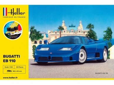 Heller - Bugatti EB 110 подарочный набор, 1/24, 56738