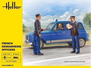 Heller - French Gendarmerie Officers, 1/24, 82751 Heller - French Gendarmerie Officers, 1/24, 82751