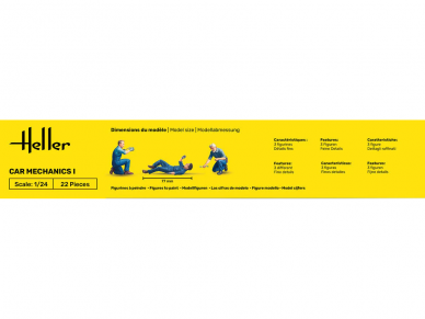 Heller - Car Mechanics I, 1/24, 82755 2 Heller - Car Mechanics I, 1/24, 82755 2