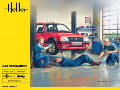 Heller - Car Mechanics I, 1/24, 82755 Heller - Car Mechanics I, 1/24, 82755