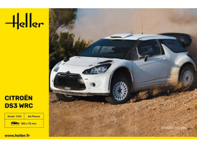 Heller - Citroen DS3 WRC, 1/24, 80758 Heller - Citroen DS3 WRC, 1/24, 80758