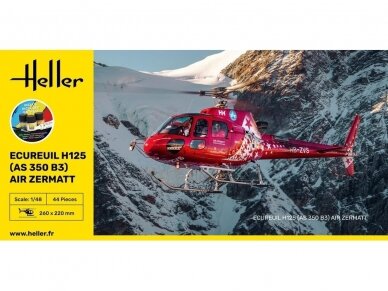 Heller - Aérospatiale AS.350 B3 Ecureuil dāvanu komplekts, 1/48, 56490