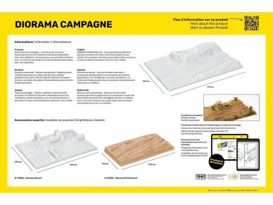 Heller - Socle Diorama Campagne, 1/35, 81254 1 Heller - Socle Diorama Campagne, 1/35, 81254 1