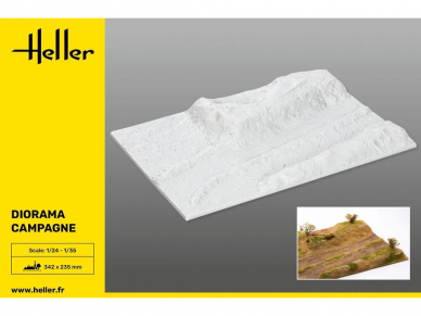 Heller - Socle Diorama Campagne, 1/35, 81254 Heller - Socle Diorama Campagne, 1/35, 81254