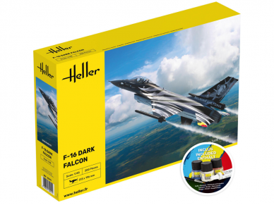 Heller - General Dynamics F-16 Dark Falcon mudeli komplekt, 1/48, 35411