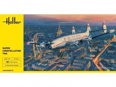 Heller - Lockheed Super Constellation TWA, 1/72, 82391