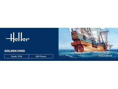 Heller - Golden Hind подарочный набор, 1/96, 56829 2