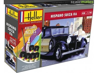 Heller - Hispano Suiza K6 Starter Set, 1/24, 56704