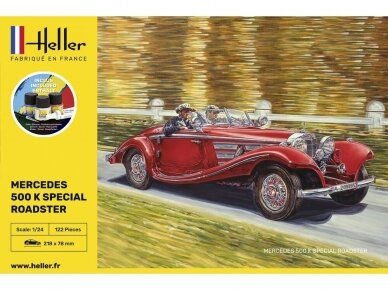 Heller - 500 K Special Roadster dāvanu komplekts, 1/24, 56710