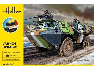 Heller - VAB 4x4 Ukraine dāvanu komplekts, 1/35, 57130