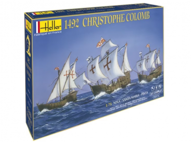 Heller - 1492 Christophe Colomb Nina - Santa Maria - Pinta dovanų komplektas, 1/75, 52910