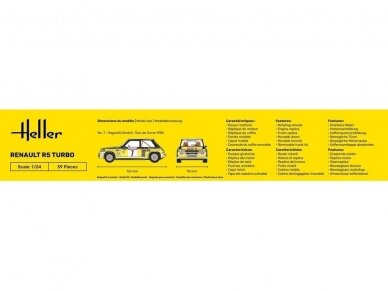 Heller - Renault R5 Turbo Starter Set, 1/24, 56717 2