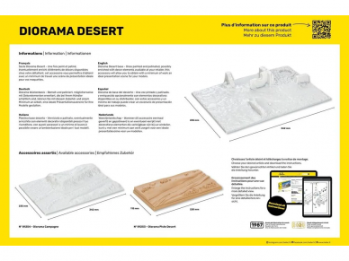 Heller - Socle Diorama Desert, 1/35, 81255 1 Heller - Socle Diorama Desert, 1/35, 81255 1