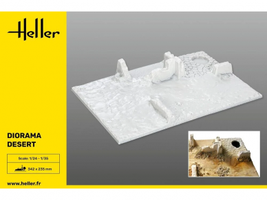 Heller - Socle Diorama Desert, 1/35, 81255 Heller - Socle Diorama Desert, 1/35, 81255