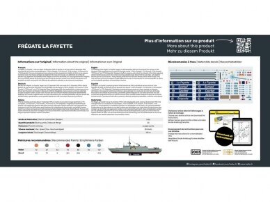 Heller - Fregate La Fayette, 1/400, 81035 1 Heller - Fregate La Fayette, 1/400, 81035 1