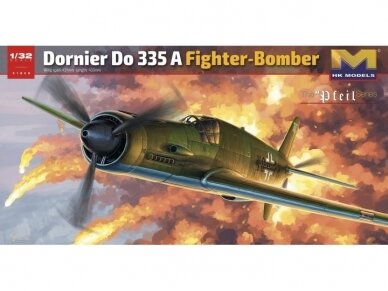 HK Models - Dornier Do 335 A Fighter Bomber, 1/32, 01E08