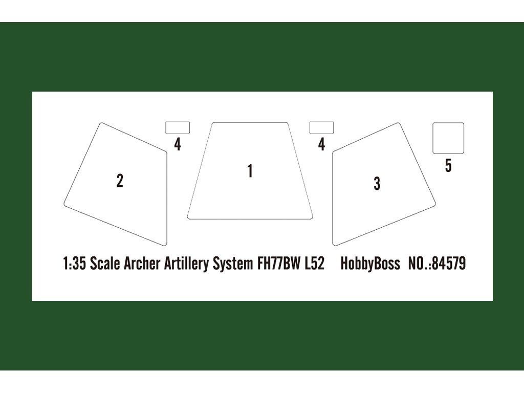 Hobbyboss - Archer Artillery System FH77BW L52, 1/35, 84579 14 Hobbyboss - Archer Artillery System FH77BW L52, 1/35, 84579 14