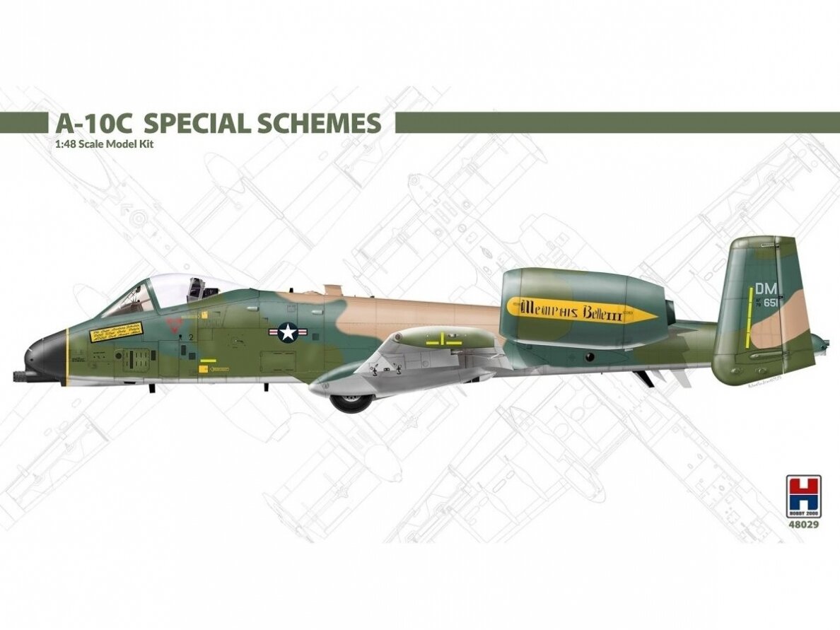 Hobby 2000 - Fairchild-Republic A-10C Thunderbolt II Special Schemes, 1/48, 48029 Hobby 2000 - Fairchild-Republic A-10C Thunderbolt II Special Schemes, 1/48, 48029