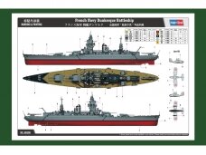 Hobby Boss - French Navy Battleship Dunkerque, 1/350, 86506
