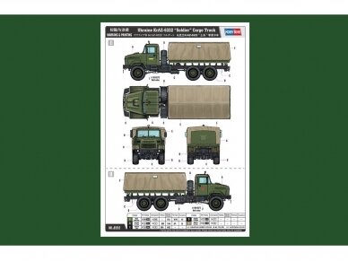 Hobby Boss - Ukraine KrAZ-6322 "Soldier", 1/35, 85512 1