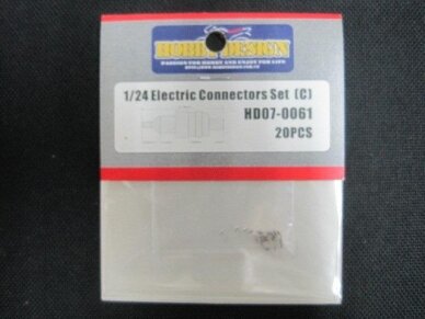 Hobby Design - 1:24 Electrical Connectors SMALL (C) 20 pcs HD07-0061