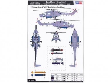 Hobbyboss - Royal Navy "Super Lynx", 1/72, 87238 3